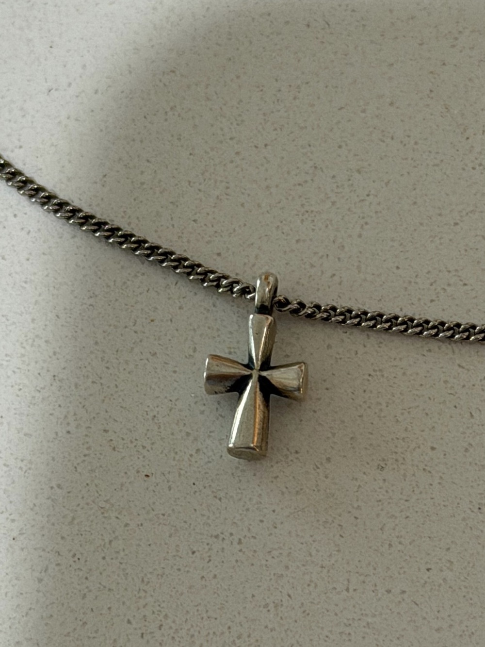 James Avery St. Teresa Cross Necklace 16”